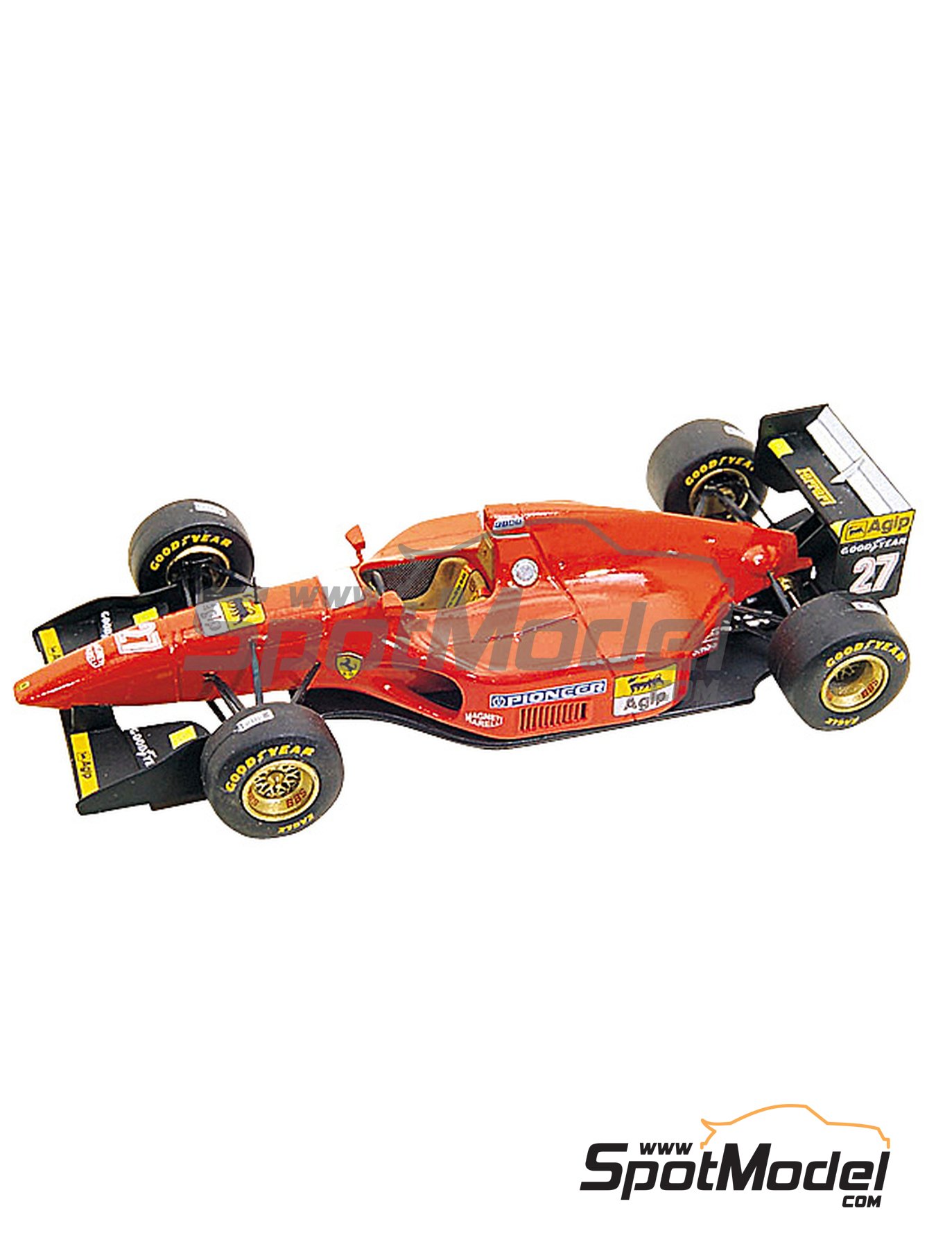 Tameo Kits TMK177: Car scale model kit 1/43 scale - Ferrari 412T1